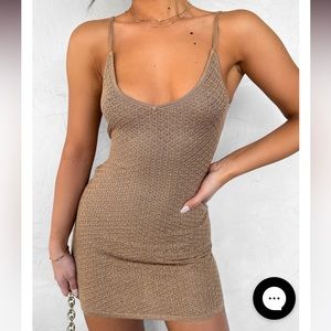 White Fox Boutique Knit Mini Dress